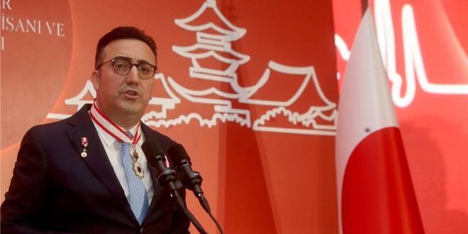 THY Yön. K. Başkanı İlker Aycı'ya Japonya Devlet Nişanı