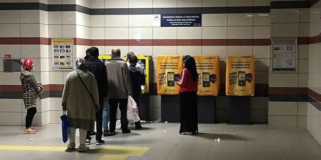 İstanbulkart makineleri hala bozuk
