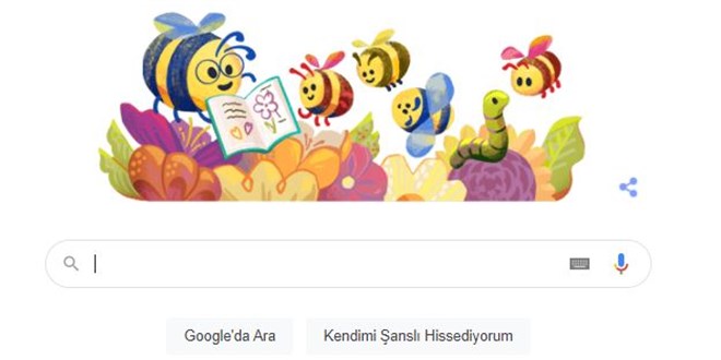Google'dan Öğretmenler Günü kutlaması