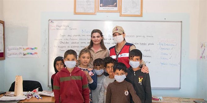 Jandarmadan öğretmenlere '24 Kasım' ziyareti
