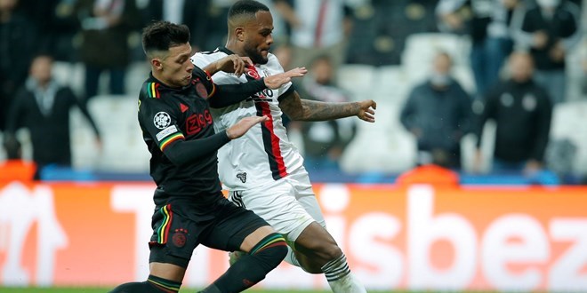 Beşiktaş öne geçtiği maçta Ajax'a yenildi
