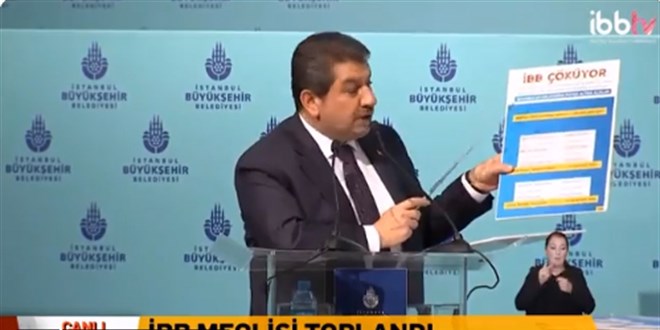'İmamoğlu İstanbul'a 93 milyar borç bırakıp gidecek'