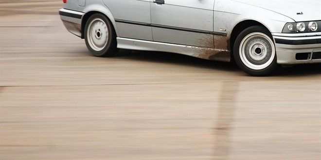 Drift yapan sürücüye 13 bin 435 lira ceza