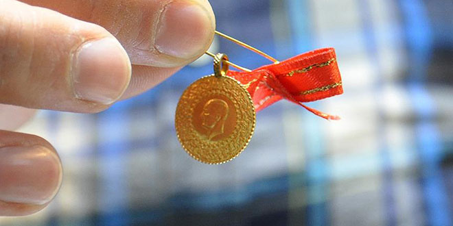 Çeyrek altın 1.235 TL'ye yükseldi
