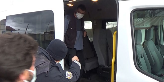 Karantinayı ihlal edip polisten kaçtı, takiple yakalandı