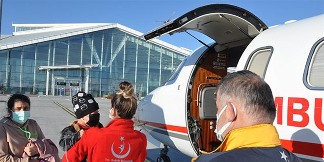 Ambulans uçak, 2 yaşındaki Danyal için havalandı