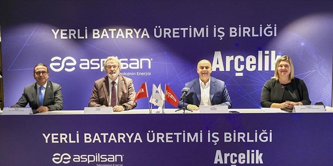 Arçelik ile ASPİLSAN'dan yerli batarya üretiminde iş birliği