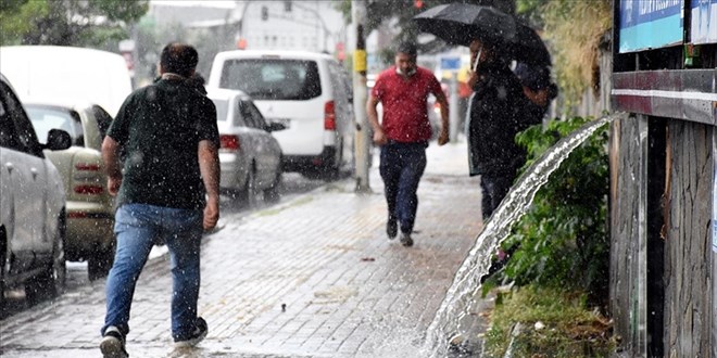 Meteorolojiden 9 ilimiz iin kuvvetli ya uyars