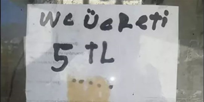 5 TL'lik cami tuvaleti ücreti tepki çekti: Şikayetlerin ardından 3 TL'ye düştü