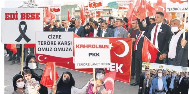 Aşiretlerden teröre lanet mitingi