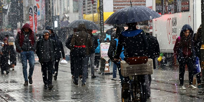 Meteoroloji 20 il iin kuvvetli ya uyars yapt-Harital