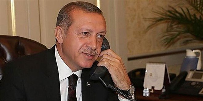 Erdoğan'dan Almanya Başbakanı Scholz'e tebrik