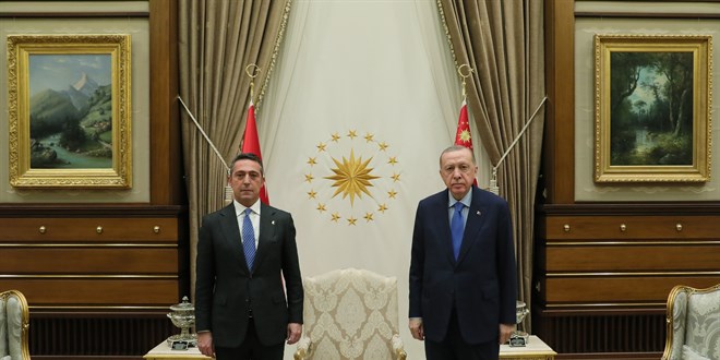 Cumhurbaşkanı Erdoğan, Ali Koç'u kabul etti