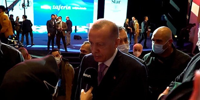 Cumhurbakan Erdoan: TGVA'ya ylmak usanmak yakmaz