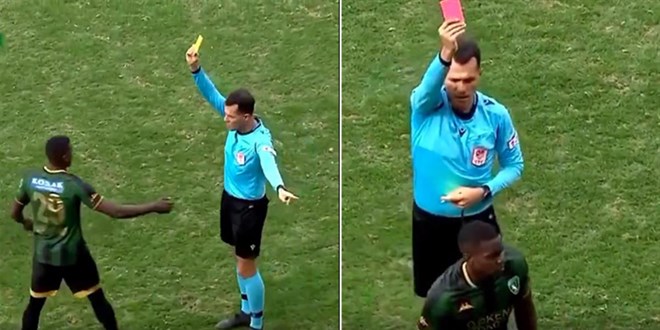 Türkiye Kupası'nda çıkan kırmızı karta kimse akıl sır erdiremedi