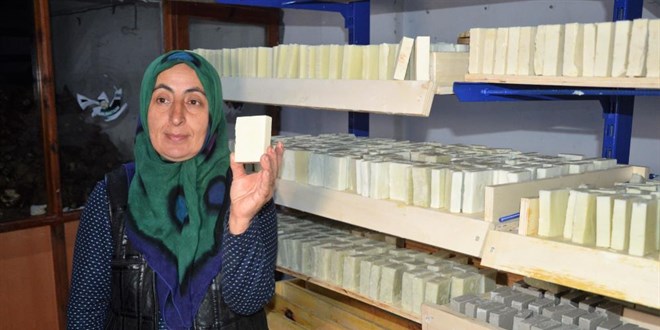 Eşek sütü sabunlar ilgi görüyor