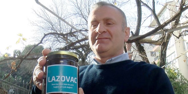 Laz bakkal koronavirüse karşı Lazovac'ı üretti