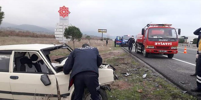 Balıkesir'deki kazada bekçi hayatını kaybetti