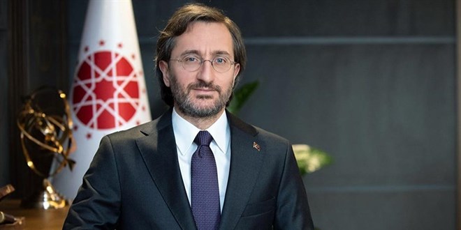 letiim Bakan Altun'dan 'Hizmetle geen bir yl 2021' paylam