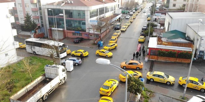 Taksimetre nöbeti 3. günde de devam ediyor