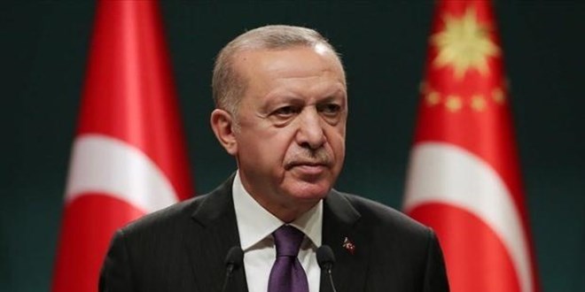 Cumhurbaşkanı Erdoğan şehit olan askerlerin ailelerine başsağlığı diledi
