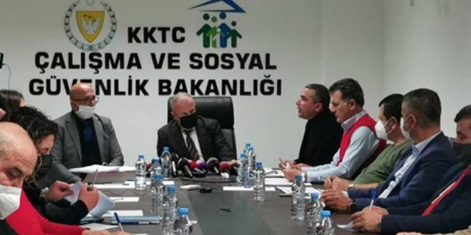 Kuzey Kıbrıs'ta asgari ücret 6 bin 90 TL oldu