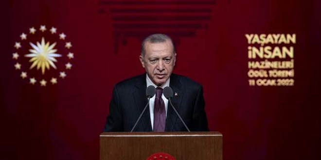 Erdoğan: Ustalarımızın ve sanatkarlarımızın kabiliyetlerinin yaşatılmasını temin edeceğiz