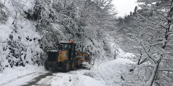 Rize'de eğitime kar nedeniyle bir gün ara verildi