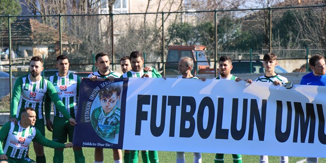 Rakibinin yüzüne tekme atmasıyla yaralanan amatör futbolcuya Kırklareli'de destek