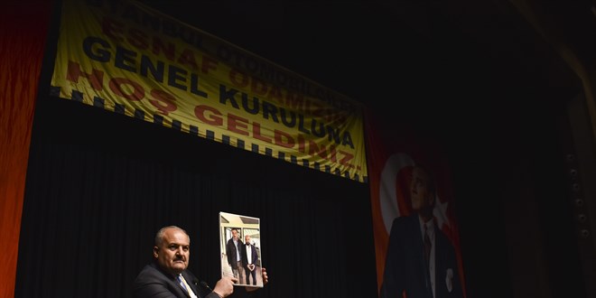 İstanbul Taksiciler Esnaf Odası Başkanlığına Eyup Aksu yeniden seçildi