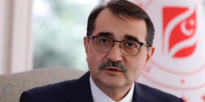 Bakan Dönmez'den Karadeniz gazıyla ilgili paylaşım