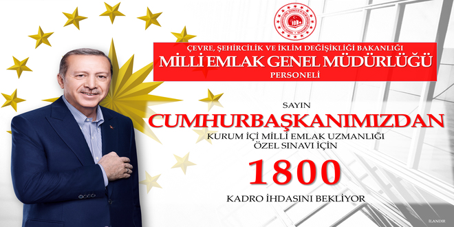 Milli Emlak personeli, milli emlak uzmanlığı özel sınavının açılmasını bekliyor