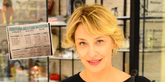 Gülse Birsel elektrik faturasını paylaştı: Kira tadında