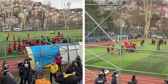 Amatör maçta ortalık savaş alanına döndü: 4 futbolcu yaralı