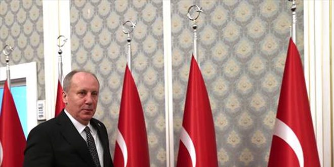 Memleket Partisi Genel Başkanı İnce, MYK üyelerini tanıttı