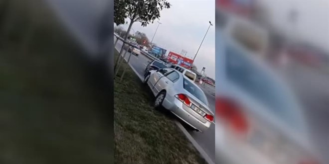 Kartal'da zincirleme trafik kazasnda bir kii yaraland