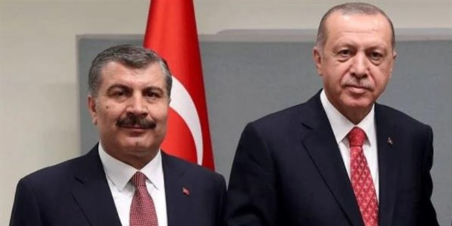Bakan Koca'dan Erdoğan'ın sağlık durumuna ilişkin açıklama