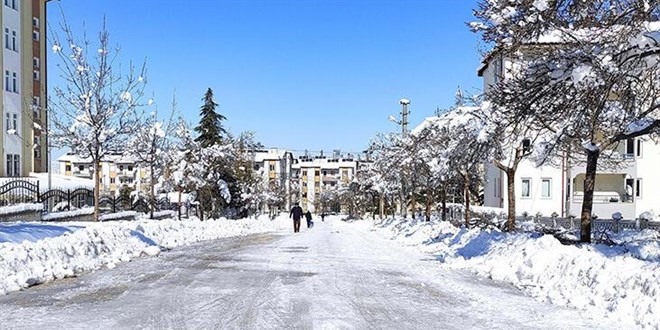 Isparta'da okullar 5 gn tatil edildi