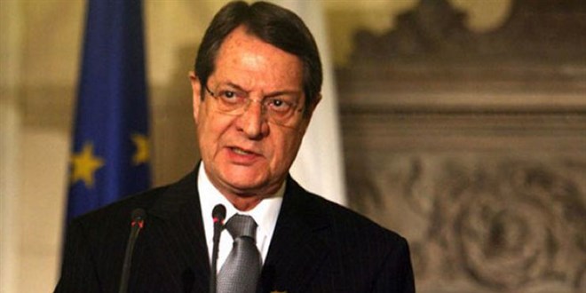 Rum lider Anastasiadis, KKTC Cumhurbaşkanı Tatar'a 'geçmiş olsun' dileklerini iletti