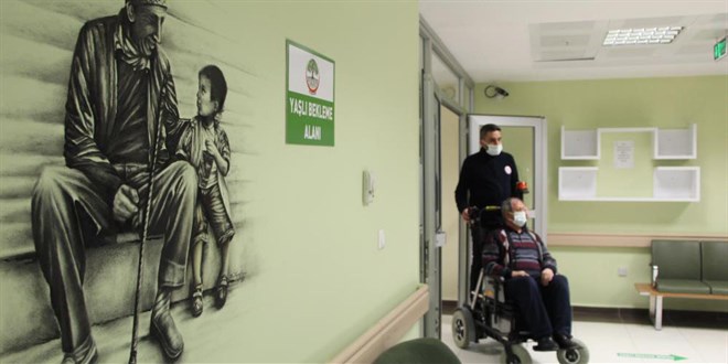 'Yaşlı Dostu Hastane' Sağlık Bakanlığı tarafından iyi uygulama örneği seçildi