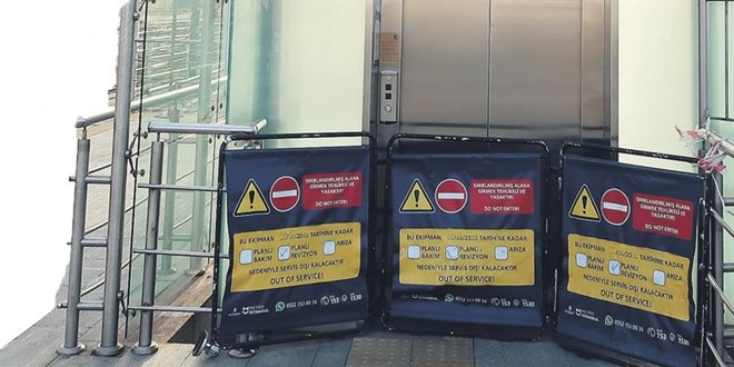 Metroda ne bakım var ne de tamir eden