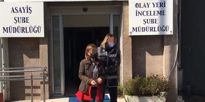 Araçta tartıştığı kişiyi öldürdüğü iddiasıyla yakalanan kadın tutuklandı