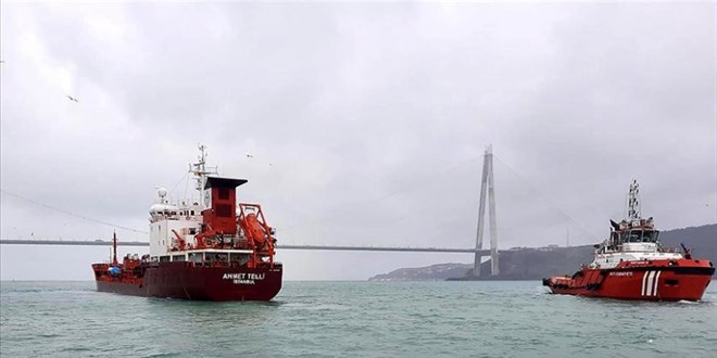 İstanbul Boğazı saat 21.40'ta gemi trafiğine açılacak