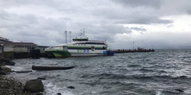Bursa-İstanbul deniz otobüsü seferleri iptal edildi