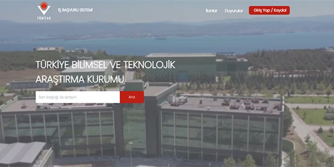 TÜBİTAK, iş başvuru sistemini yeniledi