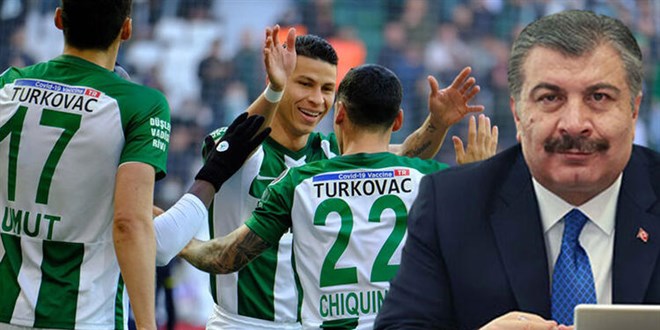 Bakan Koca'dan sahaya Turkovac formasıyla çıkan takımlara teşekkür