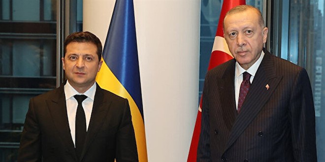 Erdoğan, Ukrayna Cumhurbaşkanı Zelenskiy ile telefonda görüştü