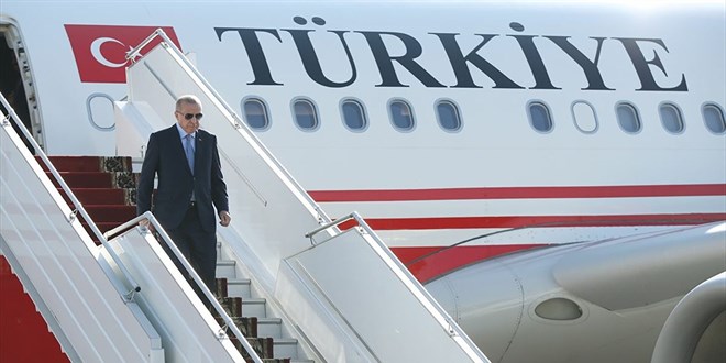 Cumhurbaşkanı Erdoğan yurda döndü