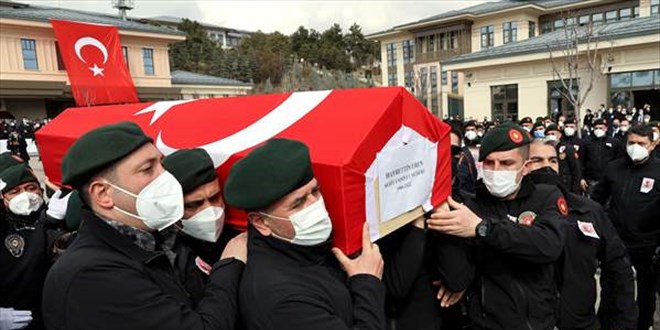 Şehit Hayrettin Eren'in cenazesi toprağa verildi