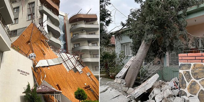 Hatay'da fırtına: Dörtyol'da okullar tatil, İskenderun Limanı'nda işlemler durdu